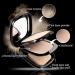 Boobeen 2 Layers Setting Pressed Powder Makeup Oil Control Setting Powder Foundation Pressed Face Powder Compact Long-Lasting Matte Finishing Powder Light Shade Powder Flawless Lightweight - Buy Online on GoSupps.com
