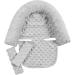 NICEYEA Baby Carseat Headrest & Strap Covers - Soft Neck Support Pillow for Newborns - Grey - Buy Online on GoSupps.com