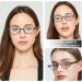 EYEURL Half Frame Reading Glasses for Women - 5 Pack Blue Light Blocking Rimless Computer Readers Anti UV Spring Hinges 2.0 Strength - Stylish & Functional Eyewear - Buy Online on GoSupps.com