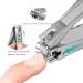 QXSJEDYCH Nail Clippers Nail Clippers Stainless Steel Anti Splash Fingernail Cutter Manicure Tool Bionics Design Nail Trimmer Pedicure Scissor Nail File Nails - Buy Online on GoSupps.com