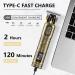 GSKY Professional Men's Hair Trimmer - T Blade Clippers for Hair Cutting | Zero Gapped Cordless Beard Trimmer with LED Display - Gold 1pc - Buy Online on GoSupps.com
