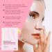 Pink Masque Collagen Facial Korean Skincare Coreen Masque Collagen Pink Mask Collagen Korean Facial Mask Pore Care Moisturizing And Evens Skin Tone Korean Skincare (4PC) - Buy Online on GoSupps.com
