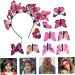 Healeved 3 Sets Butterfly Headband Fascinator Hair Clip Boho Hair Accessories Hairband Hair Ties Barrettes for Fascinator Hair Accessories Child Aldult Metal - Buy Online on GoSupps.com