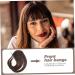 FRCOLOR 1pc Air Bangs Human Hair Clip on Fringe Bangs Clip on Bangs Dark Brown Clip in Fringe Clip-in Hair Extension Fake Fringe Bang Woman Wig Woman Clip Hair Fringe Cute Hair Extensions - Buy Online on GoSupps.com