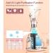 Professional Facial Steamer for Deep Cleaning and Skin Care - Home Spa Warm Ionic Mist Atomizer for Women - Unclog Pores, Moisturize, and Sinus Relief - Includes Bonus Hairband and Stainless Steel Kit (White/Silver) - Buy Online on GoSupps.com