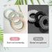 Jesslab Spiral Hair Ties - 10 Traceless Ponytail Holders No-Damage Hair Accessories for Girls & Women - Color Sorted (#8) - Buy Online on GoSupps.com