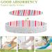 3-Pack Cleaning Kitchen Sponges Oval Nautical Stripes Kitchen Cellulose Dishwashing Wood Pulp Cotton - Buy Online on GoSupps.com