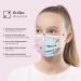 Small Size 50pc Disposable Face Masks Made in Germany | Type IIR & CE Certified | 99.78% Filtration | Elastic Earloops | Breathable Triple Layer | Rosa - Buy Online on GoSupps.com