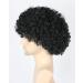 Topcosplay Men's Afro Wig | 80s 70s Disco Style | Short Curly Brown & Blonde Wig for Halloween Cosplay - Buy Online on GoSupps.com