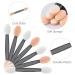 Buy G2plus 50-Piece Disposable Eyeshadow Applicator Set - Dual-Sided Sponge Brushes for Perfect Eyeshadow Application - Beige - Buy Online on GoSupps.com