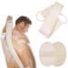 Natural Exfoliating Back Scrubber Loofah Body Bath Sponge Deep Clean Bathing and Shower Sponge Washing Pad 2-Sided 2-Pack