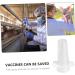 WOFASHPURET 10pcs Veterinary Nasal Dropper Kit - White Rose Vibration Suction Atomizer for Pigs - Moisturizing Spray & Vaccine Injection Equipment - Buy Online on GoSupps.com