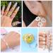 Gacuyi 3600 pcs Glass Seed Beads Jewelry Making Kit - 24 Color Macaron Craft Bead Set with Alphabet Beads & Elastic String for DIY Bracelet Necklace - 3mm Beads Supplies - Buy Online on GoSupps.com
