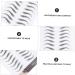 NOLITOY 36 Sheets Waterproof Eyebrow Stickers Makeup Tools Fake Eyebrows for Women Temporary Brow Tattoos 3d 1 count (Pack of 1) Blackx3pcs - Buy Online on GoSupps.com
