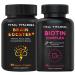 Vital Vitamins Brain Booster Plus + Biotin Complex Capsules