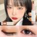 Eye Shadow Stick - 6 Colors Gradient Bicolor Eyeshadow Brightener Matte Finish Shimmer Waterproof Eyeshadow Pencil for Women Girls Eyes Makeup | Long Lasting Creamy Portable Brown Pink Natural Z/c 06#rose Gold - Buy Online on GoSupps.com