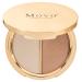 Movo 2 In 1 Highlighter Palette Shimmer Glitter Natural & Brown Highlighter Makeup Palette Powder Palette Gift Set(Natural & Brown) natural 4 Ounce (Pack of 1)