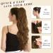 BARSDAR 26 Inch Wavy Ponytail Extension Drawstring - Chestnut & Chocolate Brown Synthetic Hairpiece for Women - Daily & Party Wear (Pack of 1) - Buy Online on GoSupps.com