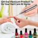 DELIFO Electric Nail Drill Set - 14 Piece Professional Manicure Pedicure Kit for Acrylic Nails - USB Rechargeable with 6 Heads & 6 Sanding Bands - Buy Online on GoSupps.com