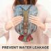 Cat Skier Hot Water Bottle - 2 Litre Fleece Cover for Hot & Cold Compress - Lollipop Forest Design - International Shipping - Buy Online on GoSupps.com