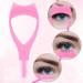 Pink Eyelash Mascara Tool Set - 7 Pieces for Lash Extension, Curling, and Separating - Eyelash Comb, Applicator, Tweezers - Women and Girls - Buy Online on GoSupps.com
