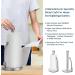 Paper Towel Holder Countertop Free Standing Toilet Paper Holder Stand with Non Slip Base Spring Arm Fit Most Size Paper Roll Stretched Freely for Bathroom Kitchen - Buy Online on GoSupps.com