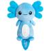 Axolotl Microwavable Unscented Heating Pad for Women and Kids- Cute Soft Cozy Pillow Plush Heatable Warm Stuffed Animals - Kawaii Hot and Cold Plushie Food Toy - Axolotl Gifts for Girls and Boys Blue Axolotl
