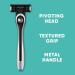 Made For YOU by BIC Shaving Razor Blades - Mens & Womens Razors Kit with 2 Cartridge Refills - Nickel Handle & 5-Blade Razors for Smooth Shave - Buy Online on GoSupps.com