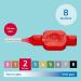 TEPE Interdental Brushes Red Original 0.5mm - 8 Count (Pack of 1) | Efficient Interdental Cleaning for Tight Spaces - Buy Online on GoSupps.com