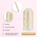 Chrontier Beige Weaving Thread Needles Set for Wig Making & Hair Extensions - Curved and Straight Shaped Hand Sewing Needles - Buy Online on GoSupps.com