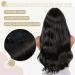 Vlasy 16 Inch Clip in Hair Extensions Human Hair T14/60+T14/60# - Seamless Natural Thick Weft Human Hair Extensions for Women - 7 Pieces (80g) - Buy Online on GoSupps.com