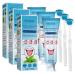 Tongue cleaner set portable mouth cleaning set tongue cleaner gel mouth cleaning set multifunctional tongue cleaning paste and brush combating cleaning and maintaining the tongue (3PC)