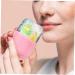 Beauty Face Ice Tray | Silicone Gua Sha Massage Tools | Pink Ice Cube Tray for Face Massager - 13x6.5x5.5CM - Buy Online on GoSupps.com
