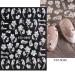 3D Embossed Spring Flower Nail Art Stickers Decals - Pink Cherry Blossoms Floral Design - 4 Sheets Self-Adhesive Pegatinas - Nail Supplies & Accessories - Buy Online on GoSupps.com