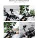 Lammcou Go Pro Motorcycle Bracket - Aluminum Invisible Action Camera Handlebar Mount for Insta360 X3 Go 3 Hero 12 11 10 9 - Dual 360 Rotatable Ball Head - Buy Online on GoSupps.com