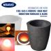 12KG MegaCast Graphite Crucible for Melting Gold, Silver, Copper, Brass, Aluminum - Black Cup Furnace Torch for Casting and Refining - Buy Online on GoSupps.com