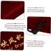 SUPVOX 2 Pcs Hair Dryer Storage Bag Travel Organizer Embroidered 30x26cmx3pcs Claretx3pcs - Buy Online on GoSupps.com