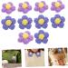 Beavorty 30 Pcs Hairpin Accessories Toddler Stuff Yarn Flower Buttons Headdress Diy Props The Flowers Child 1 count (Pack of 1) Assorted Color 4x3pcs - Buy Online on GoSupps.com
