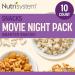 Nutrisystem Movie Night Snack Pack - 10 ct: Delicious and Convenient Snack Options - Buy Online on GoSupps.com