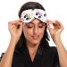 Haskirky Light Blocking Eye Mask - Adjustable for Adults - Ideal for Travel, Meditation, and Deep Sleep - Cartoon Trucks Design - Buy Online on GoSupps.com