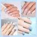 INPING Soft Gel Full Cover Nail Tips 240PCS Mix Style Full Matte Gel Tips for Nail Extensions 15 Sizes Short Square + Medium Almond With Box - Buy Online on GoSupps.com