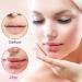 2pcs Silicone Lip Brushes with Storage Box - Portable Reusable Makeup Applicators for Lipstick Lip Balm & Gloss - Soft Angled Head - White - Buy Online on GoSupps.com