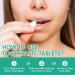 150pcs Chewable Toothpaste Tablets | Whitening Antiplaque Nano Hydroxyapatite | Fluoride Free Natural Peppermint | Sensitive Teeth Enamel Protection Fresh Breath - Glass Jar - Buy Online on GoSupps.com