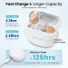iBstone Rechargeable Mini Hearing Aid for Seniors with Noise Reduction - Portable Charging Case - Beige (Pair) - Buy Online on GoSupps.com
