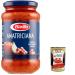 Italian Gourmet E.R. Barilla Amatriciana Pasta Sauces - Ready to Tomato - Sauce with Bacon Onion and Chilli - 400g + Italian Gourmet Polpa 400g