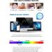 Vevesmundo Men's Sporty Rectangular Reading Glasses Set - Blue Light Filter +1.0 to +4.0 | 3 Pieces - Buy Online on GoSupps.com