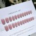 Press on Nails Medium Length Fake Nails 24Pcs Shiny Rainbow Glow False fingernail with Self-Adhesive Jelly Nail Glue Tabs Press On False Nails - Buy Online on GoSupps.com