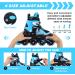 Full Light Up Wheels Inline Skates for Kids - Adjustable Roller Blades for Girls Boys, Toddler to Adult Sizes - Indoor Outdoor Skating in Blue - Medium Size (2Y-5Y US) - Buy Online on GoSupps.com
