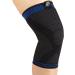 Pro-Tec Athletics 3D Flat Premium Knee Sleeve - Black/Blue - Medium - Buy Online on GoSupps.com
