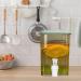 Beverage Dispenser with Spigot - 2 in 1 Drink Dispensers for Parties Cold Kettle with Faucet in Refrigerator Leak-Proof Water Container for Iced Tea Juice Cola Lemonade 3.6L Shuying Green - Buy Online on GoSupps.com